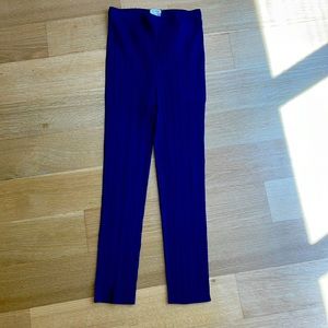 Pleats Please royal blue pants (4)